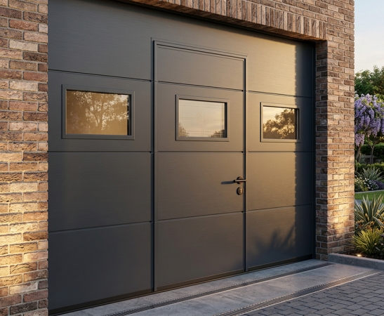 Ворота с окнами в Черкесске