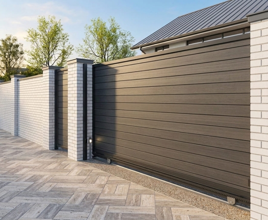 Ворота из металлического сайдинга в Черкесске